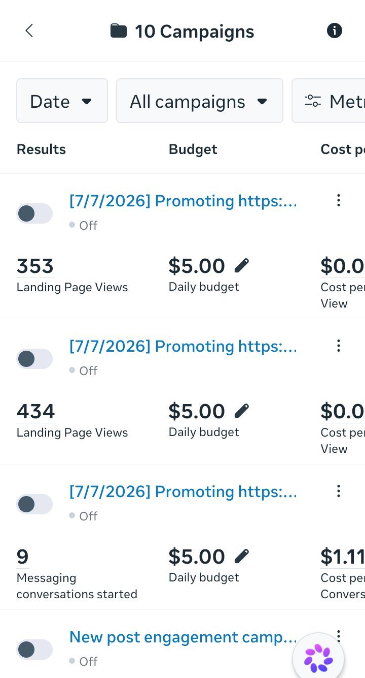 Ads Manager: Algeria Flex traffic campaigns