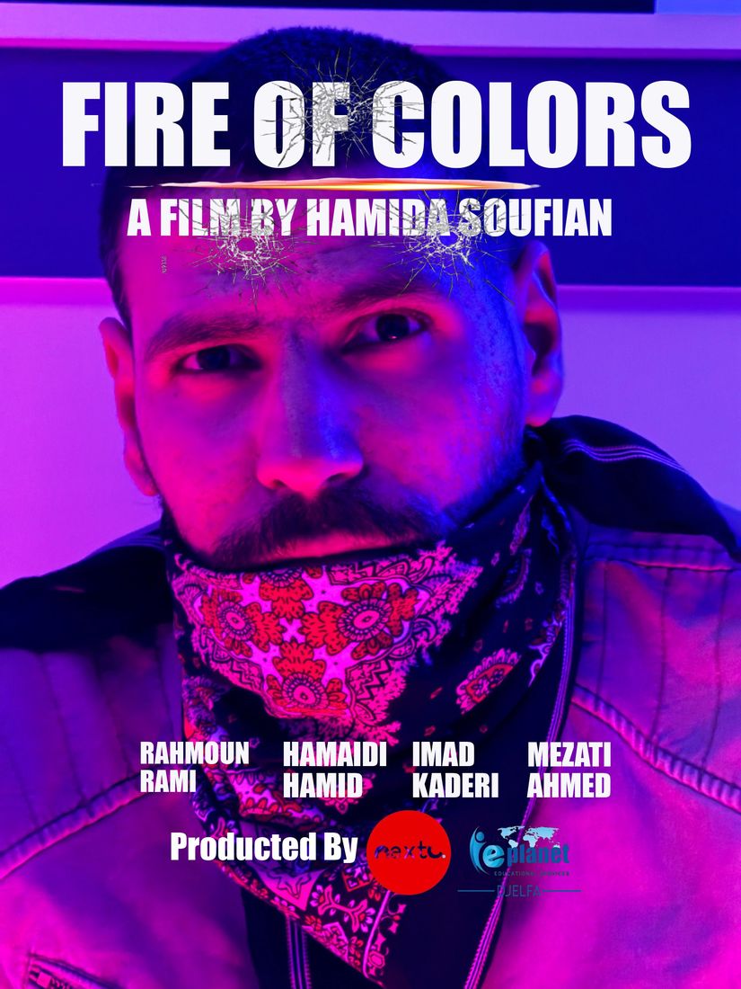 Poster for the short film Fire of Colors